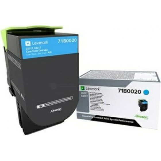 Lexmark Toner Cyan CS727, CS728, CX728 - (75B20C0)