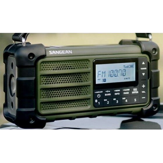 Sangean MMR-99 AM/Fm Bluetooth Green