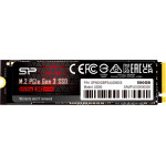 Silicon Power Ssd Pcie Gen3x4 M.2 2280 UD80, 500GB, 3.400-3.000MB/s - (SP500GBP34UD8005)