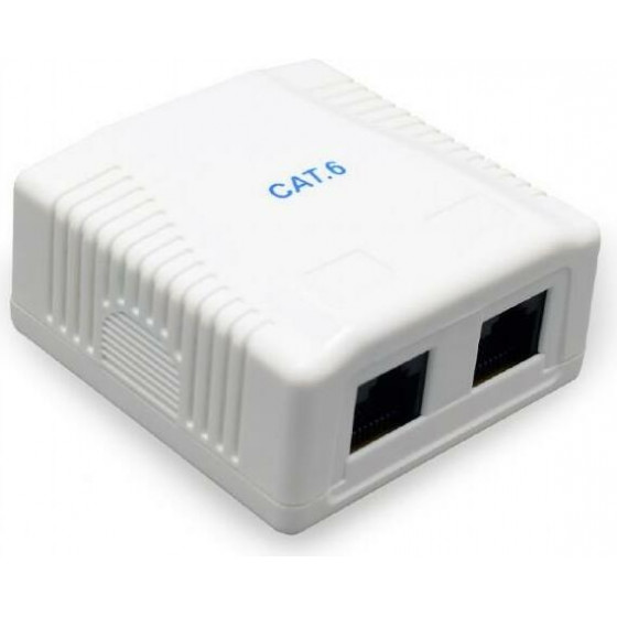 Cablexpert ����� ��������� 2 X CAT6 Lan - (NCAC-2U6-01)