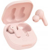 QCY T13 Tws Pink Dual Driver 4-Mic Noise canceling True Wireless Earbuds - Quick Charge 380mAh - (6957141406922)