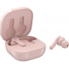 QCY T13 Tws Pink Dual Driver 4-Mic Noise canceling True Wireless Earbuds - Quick Charge 380mAh - (6957141406922)