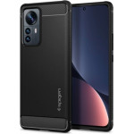 Spigen Rugged Armor Xiaomi 12 Pro Black Backcover - (ACS04361)