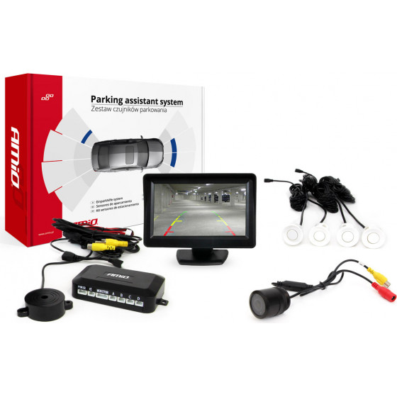 AMiO ������� ������������� 12V �� 4 ���������� (�����) 22mm ������ HD-301 ��� ����� TFT01 - 1 ���. - (01579)