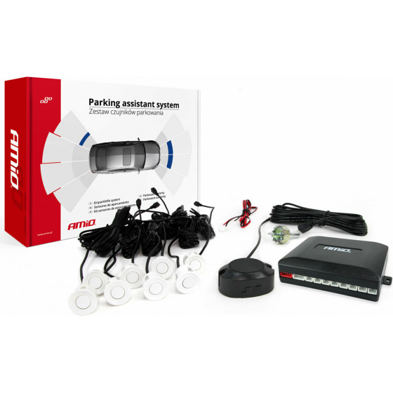 AMiO ������� ������������� 12V �� 8 ���������� (�����) 22 Mm ��� Buzzer (���� ����) - 1 ���. - (01599)