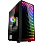 Kolink Void Rift Argb Midi-Tower Black Tempered Glass Infinity Mirror Pc Case - (GEKL-100) - (5999094004351)