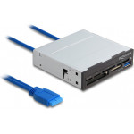 DeLock Usb 19-Pin Card Reader CF/SD/Micro SD/xD/MS/M2/USB, 5GBps - (91759)