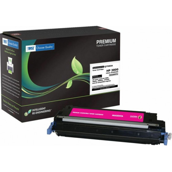 Micro Solutions Enterprises MSE HP Toner Laser LJ 3800 Magenta 6K Pgs - (02-21-80314)