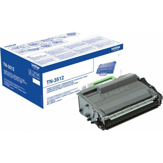 Brother Toner Laser HC Black - 12K Pgs - (TN-3512)