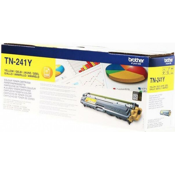 Brother Toner Laser Yellow - 1,4K Pgs - (TN-241Y)