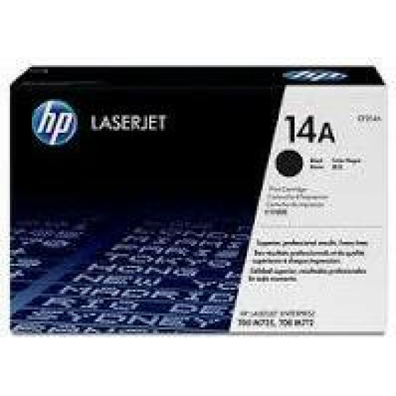 Hewlett Packard Toner Laser HP 14A LJ M712 Series Black - (CF214A)