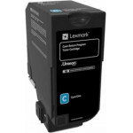 Lexmark Toner Laser Cyan -7k Pgs - (74C2SC0)