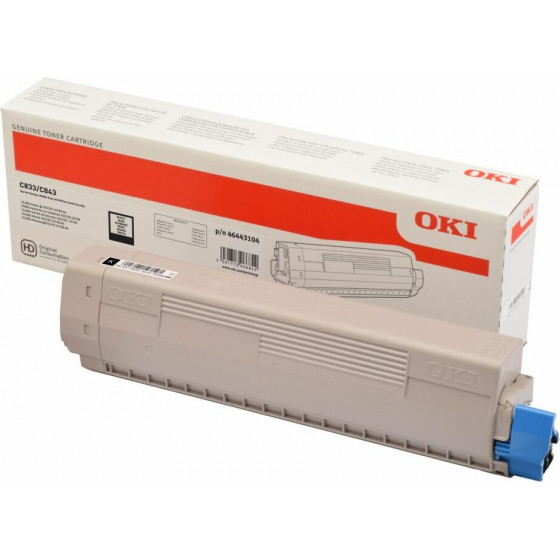 Oki Laser Toner Black - 10K Pgs - (46443104)