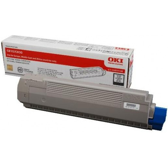 Oki Toner Laser Black 8K Pgs - (44059108)