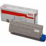 Oki Toner Laser Cyan - 11.5� Pgs - (44318607)
