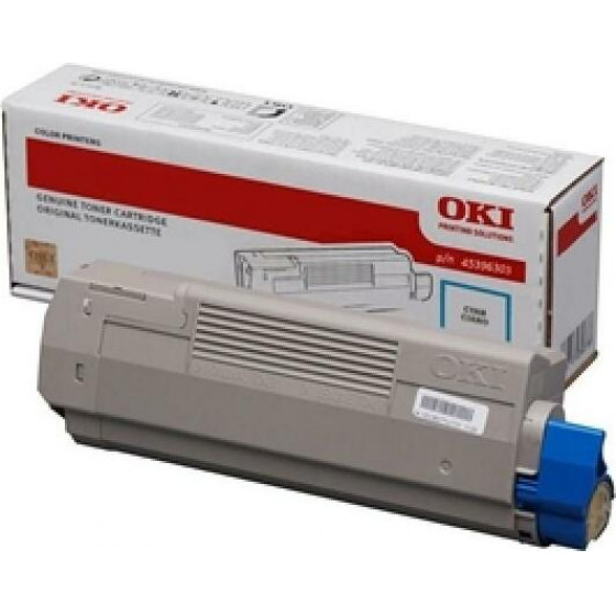 Oki Toner Laser Cyan - 6K Pgs - (45396303)