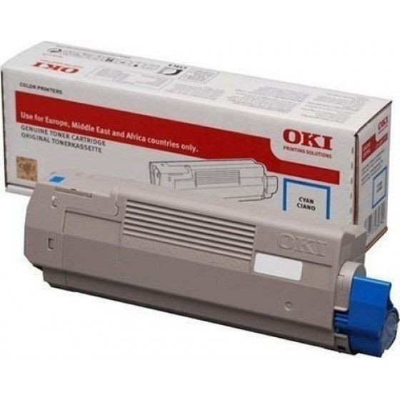 Oki Toner Laser Cyan - 6K Pgs - (46507507)