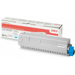 Oki Toner Laser High Capacity Cyan - 10K Pgs - (46861307)
