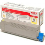 Oki Toner Laser Yellow 2K Pgs - (43381905)