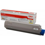 Oki Toner Laser Yellow 8K Pgs - (44059105)