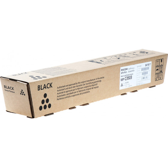 Ricoh Toner Copier MP C3503 - 29.5K Pgs Black - (841817)