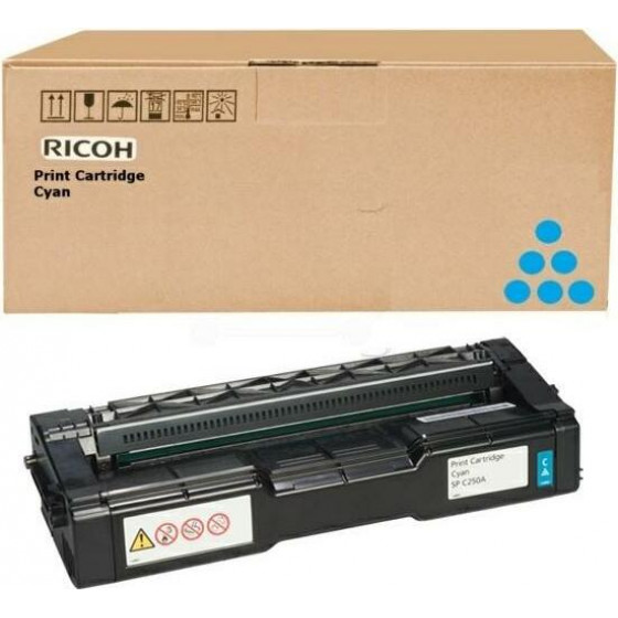 Ricoh Toner Laser SPC252HE Cyan 6k Pgs - (407717)