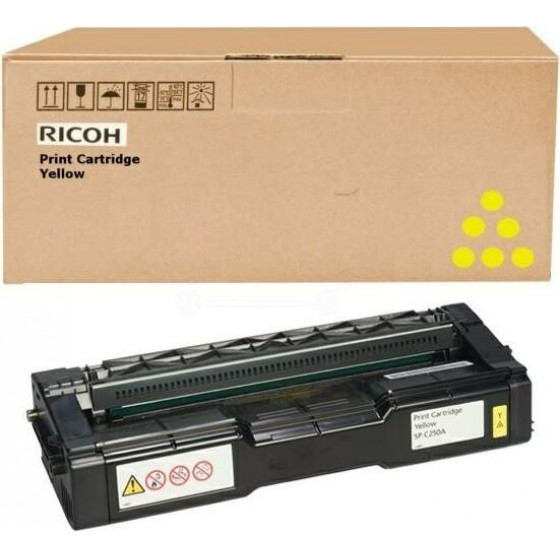 Ricoh Toner Laser SPC252HE Yellow 6k Pgs - (407719)