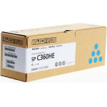 Ricoh Toner Laser SPC360HE Cyan 5k Pgs - (408185)