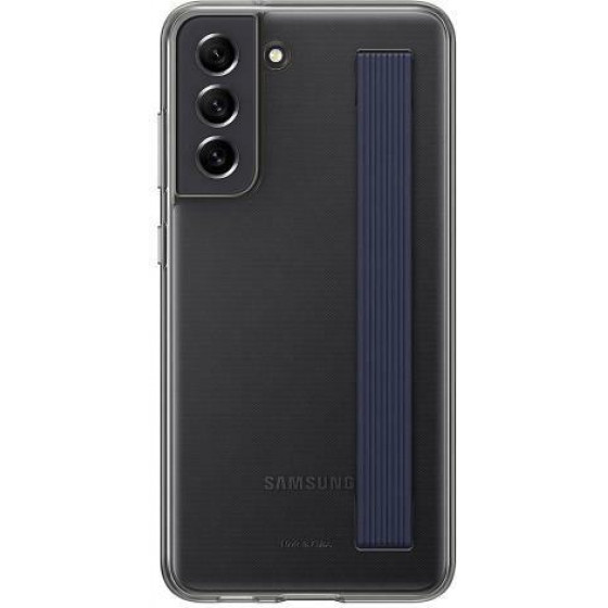 Samsung ���� Clear Cover �� Strap EF-XG990CBeg G990B Galaxy S21 Fe 5G ������ ���� - (EF-XG990CBEGWW)