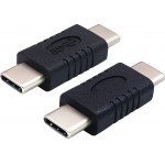 Powertech ���������� USB-C �������� �� USB-C �������� ����� - (PTH-061)