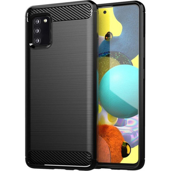 Powertech ���� Carbon ��� Samsung A03S, ����� - (MOB-1727)