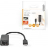 Nedis CCGP64960WT02 Usb Network Adapter 0.2m BLACK