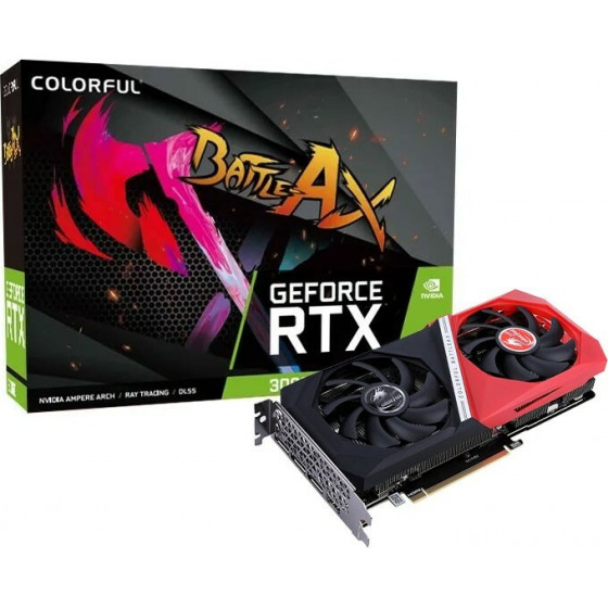 Colorful Geforce Rtx 3050 Battle Ax Nb Duo 8G-V - 8 Gb GDDR6 - DP+Hdmi Gaming Gpu - (212327118802)