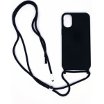 iSelf Spd Color Cord Samsung A02s / A03s Black Backcover - (SPDCCORA03SB)