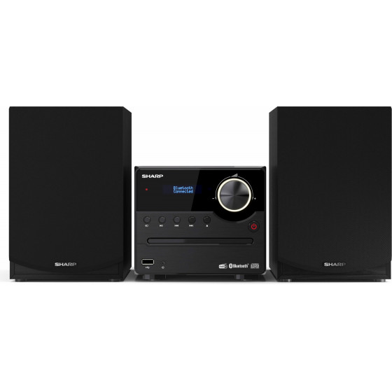 Sharp HI-Fi Micro System Black XLB517DBk - (15-XLB517BK)