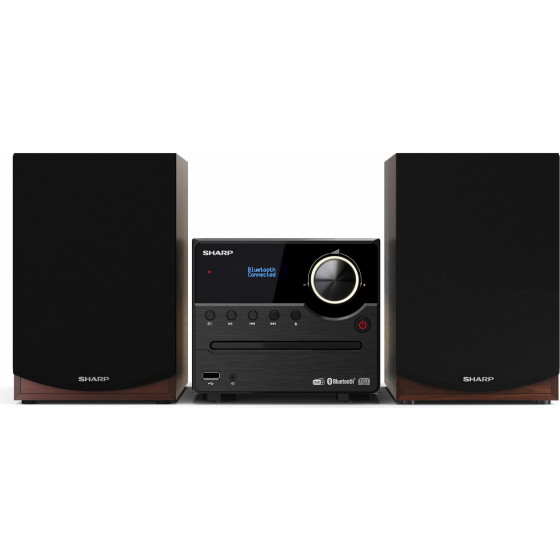 Sharp HI-Fi Micro System Brown XLB517DBr - (15-XLB517DBR)