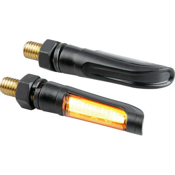 Lampa ���� Moto Nail ����� 12V Cob Led M8 50x10mm - 2 TEM. - (91627)