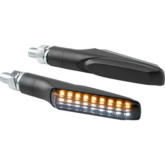 Lampa ���� Moto ������ 12V Smd Led Victory ����� 2 ������� (������ /����) 91x15mm - 2 Tem - (91624)