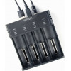 Energenie NI-Mh + LI-Ion Fast Battery Charger Black - (BC-USB-02)