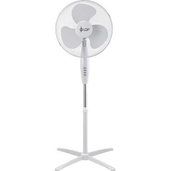 LGP Stand Fan 16' 40CM 45W White - (LAM111795)
