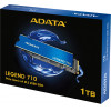 Adata Ssd M.2 Nvme PCI-E 1TB Legend 710 M.2 2280, Nvme PCI-E GEN3x4, Read 2400MB/s, Write 1800MB/s, Iops : Up To 180K/150K, 3YW. - (ALEG-710-1TCS)