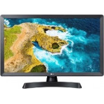LG Monitor Tv LED, 23.6'', 16:9, 250 CD/M2, 5.000.000:1, 14MS, 1366x768, 2xHDMI/CI/USB/Optical OUT, 2x5W SPEAKERS, BLACK, 2YW & 0 PIXEL. - (24TQ510S-Pz SMART)