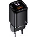 Usams ��������� ������ CC152 �� �����, USB-C & USB, PD & QC, 33W, ������ - (CC152TC01)
