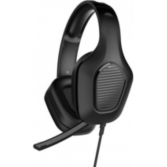Muvit Gaming Stereo Headphones 3.5mm Jack 2m Cable Black - (MGH100)
