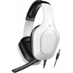 Muvit Gaming Stereo Headphones 3.5mm Jack 2m Cable PS4/5 White - (MGH102)