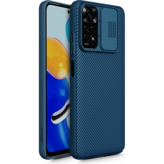 Nillkin Cam Shield Case Xiaomi Redmi Note 11 4G / Note 11s 4G / Xff Edition Blue Backcover - (N3101)