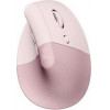 Logitech Mouse Lift Vertical Ergo Rose - (910-006478)