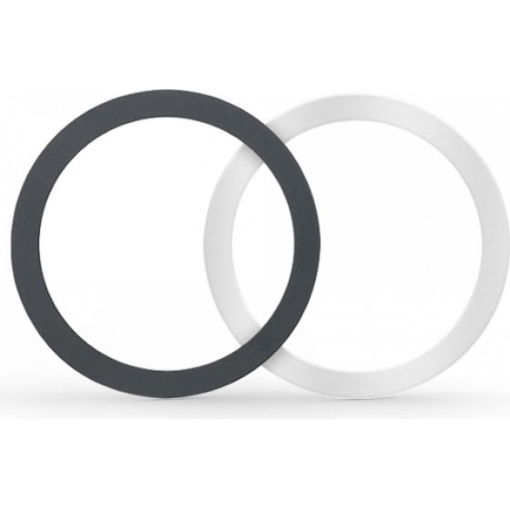 Tech-Protect Magmat Magsafe Universal Magnetic Ring Black & Silver - (TPMSUMR)