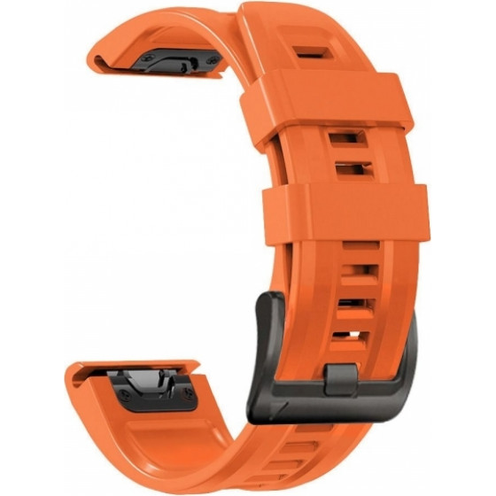 Tech-Protect Replacment Band Icon For Garmin Fenix 5 / 6 / 6 Pro / 7 Orange - (TPRGF5O)