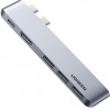 Ugreen Multi Function Dual Type-C Converter CM251 Gray 60559 - (CM251/60559)